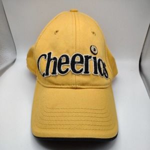 Cheerios General Mills Cap / Hat Adjustable Yellow Made in USA Classic